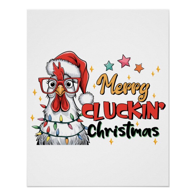 Póster Regalo navideño Feliz Navidad (Anverso)