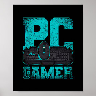 Póster Regalo para jugador de juegos de computadora depor