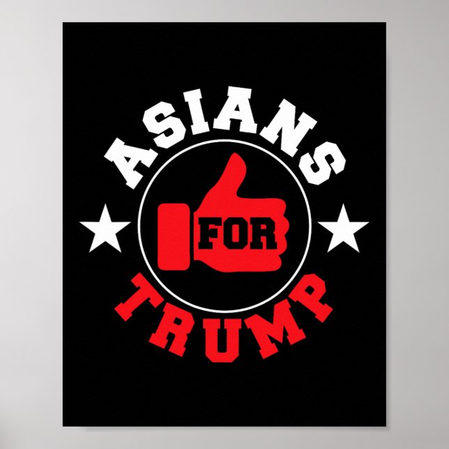 Póster Regalo para Trump 2020 del presidente Guay Pro Rep (Frente)