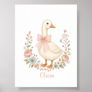 Póster regalo personalizado de baby shower para nursery d