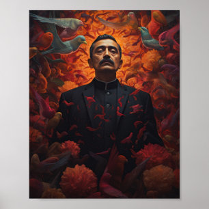 Póster Regalo religioso México Jesús Malverde