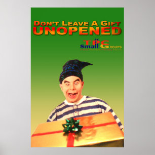 Póster Regalo sin abrir