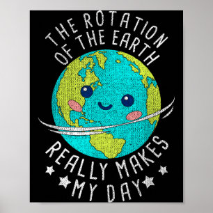 Póster Regalo Vegano Naturaleza Día de la Tierra