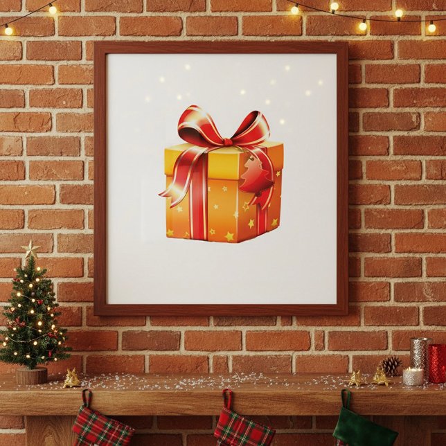 Póster Regalo Wrapped Present (Subido por el creador)