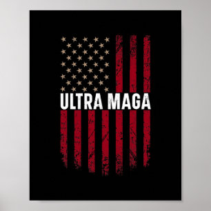Póster Regalos de amantes de la bandera estadounidense Ul