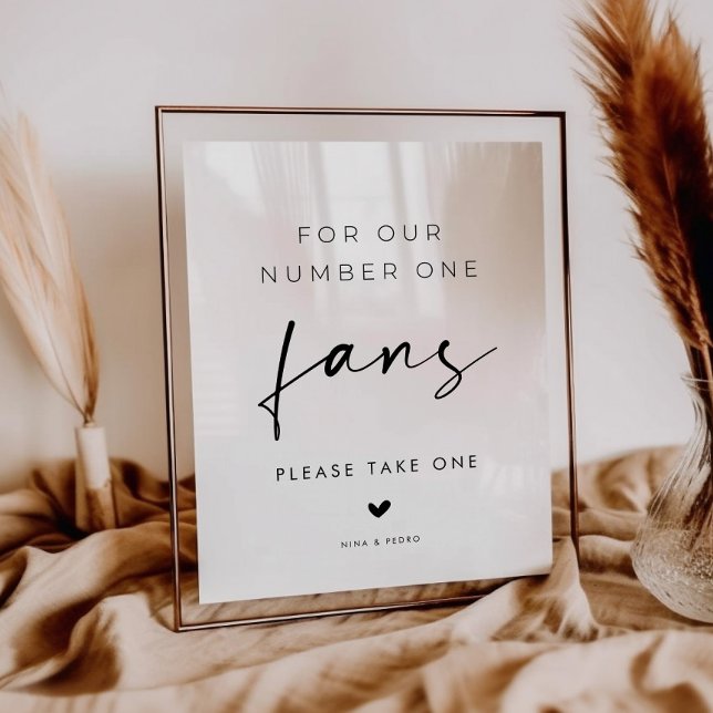 Póster Regalos de Boda para Nuestros Fans Número Uno Letr (Subido por el creador)