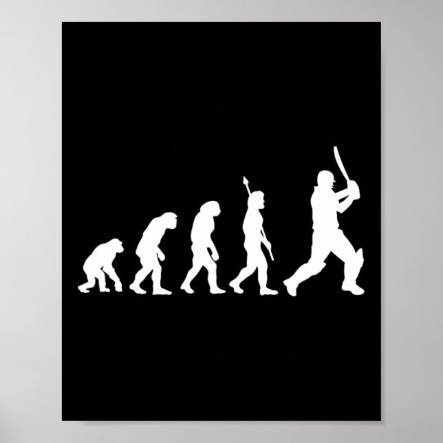 Póster Regalos de cricket Cricketer Cricketers India Paki (Frente)