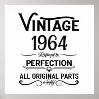 Regalos de cumpleaños 60 vintage personalizados