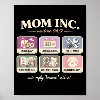 Póster Regalos de Cumpleaños de Madre Mujer Divertida Top