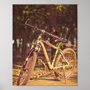 Póster Regalos de cumpleaños para los amantes de la bicic