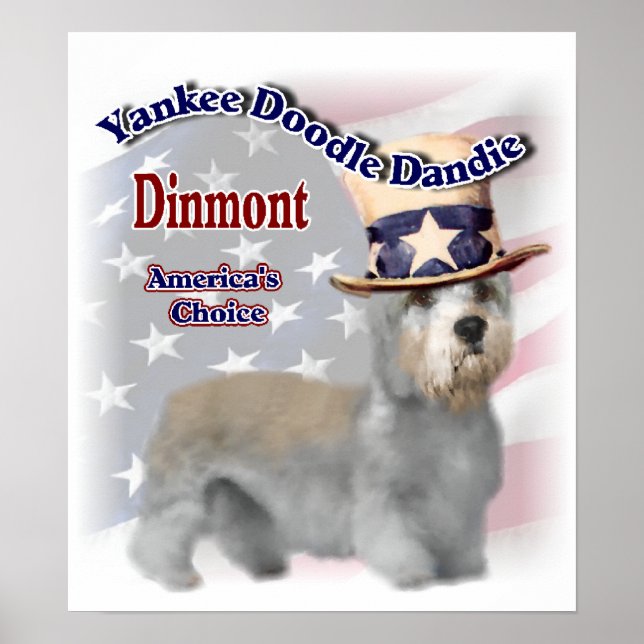 Póster Regalos de Dandie Dinmont Terrier (Frente)