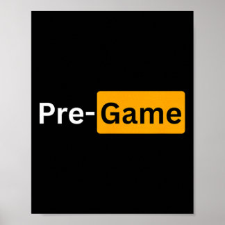 Póster Regalos de fútbol americano para jóvenes - Pre-par