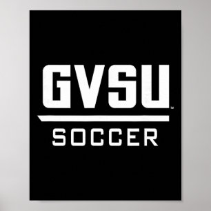 Póster Regalos de fútbol de Grand Valley State University