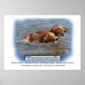 Póster Regalos de Golden Retriever