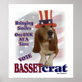 Póster Regalos de Hound Basset