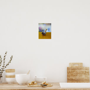 Póster Regalos de juguetes tradicionales de Hanukkah de S