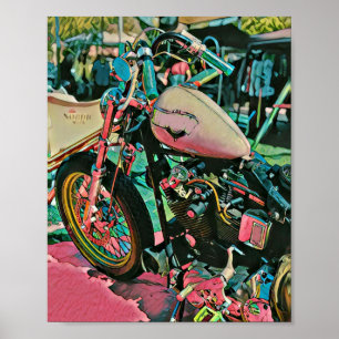 Póster regalos de moto para papá
