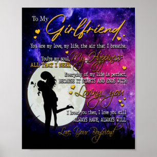 Póster Regalos de Novia  Carta A Mi Novia