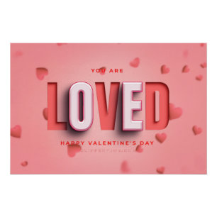 Póster Regalos de SlipperyJoe's para el Día de San Valent