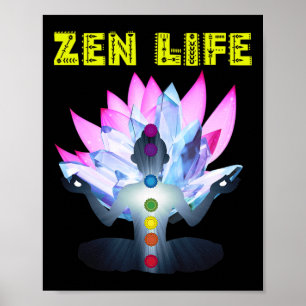 Póster Regalos de Yoga Zen, estilo Yoga zen, ideas de reg