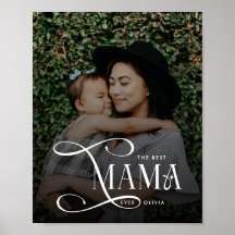 Regalos del Día de la Madre con Foto de Mejor Mamá