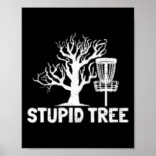 Póster Regalos Diccionario Sustantivo Árbol Estúpido Disc