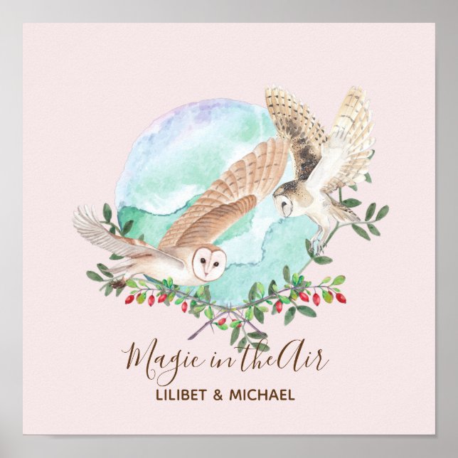 Póster REGALOS OWL - Personalizados (Frente)