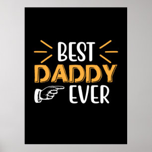 Póster Regalos Padre   Mejor Papá del Mundo
