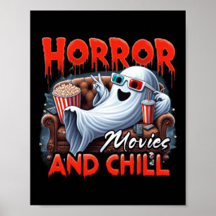 Póster Regalos para amantes de películas de fantasmas esp