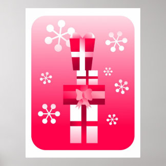 Póster Regalos retro