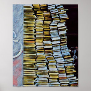 Póster Regalos singulares para los amantes del libro