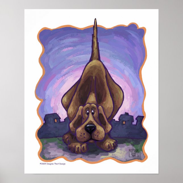 Póster Regalos y accesorios de perros de perro de perro d (Frente)