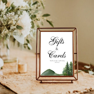 Póster Regalos y Rótulo de tarjetas de la selva de la mon