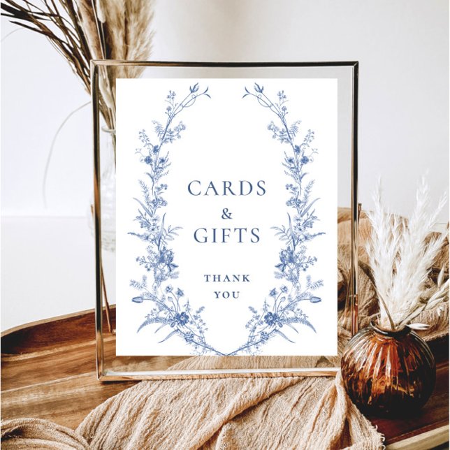 Póster Regalos y tarjetas azules de Grace Ornate de Victo (Subido por el creador)