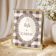 Regalos y Tarjetas de Baby Shower Elegantes en Bei