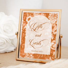 Póster Regalos y tarjetas Rótulo Terracotta