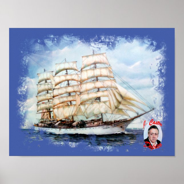 Póster Regata Cutty Sark/Cutty Sark Tall Ships' Race (Frente)