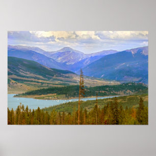 Póster Regata del lago Dillon, Colorado