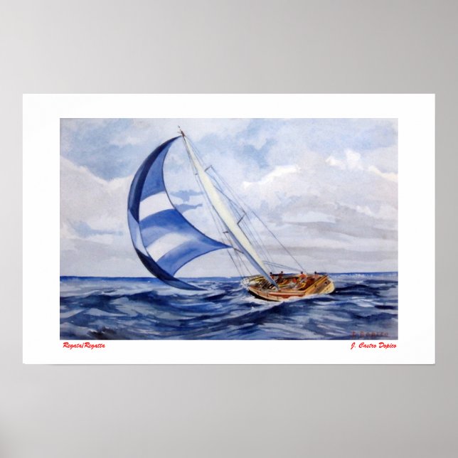 Póster Regata/Regatta (Frente)