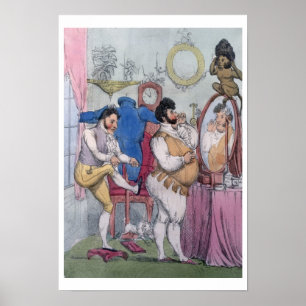 Póster Regencia un modo del la, 1812 (aguafuerte