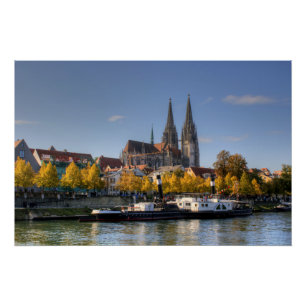 Póster Regensburg (Alemania)