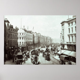 Póster Regent Street, London c.1900