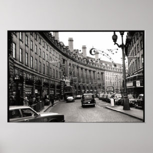 Póster Regent Street, Londres