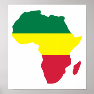 Póster Reggae de África