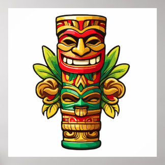 Póster Reggae Tiki