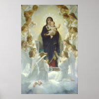 Regina angelorum - William Adolphe Bouguereau