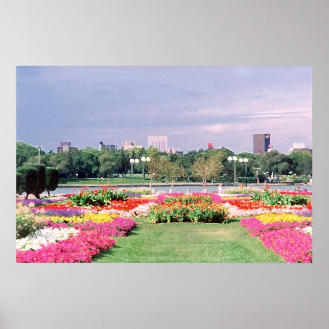 Póster Regina Legislative Gardens (Frente)