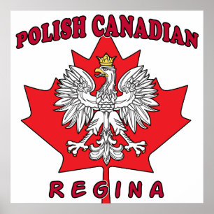 Póster Regina Polaca Leaf Canadiense