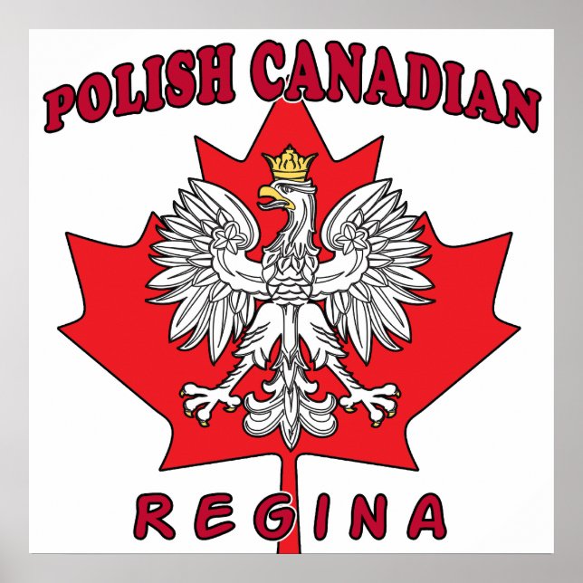 Póster Regina Polaca Leaf Canadiense (Frente)