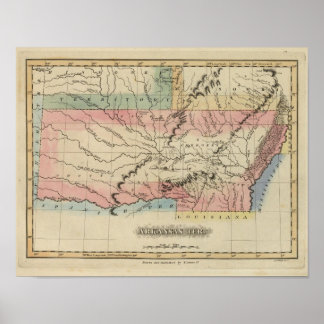 Póster Región de Arkansas y Oklahoma